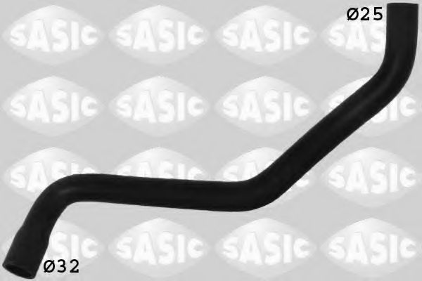 Патрубок радиатора SASIC 3400116