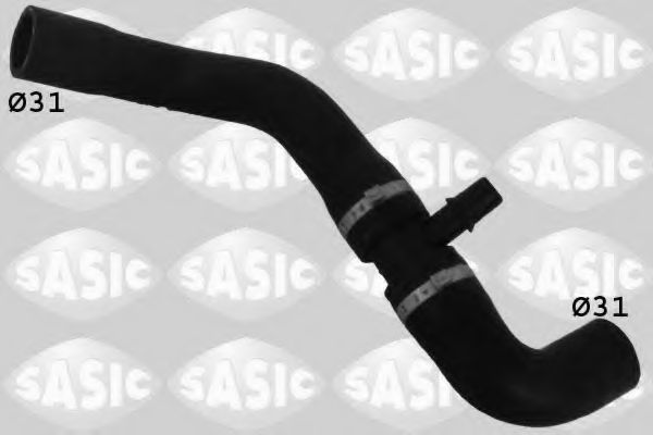 Патрубок радиатора SASIC 3400117