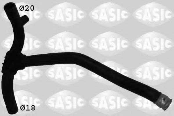 Патрубок радиатора SASIC 3400122