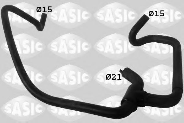 Патрубок радиатора SASIC 3400128