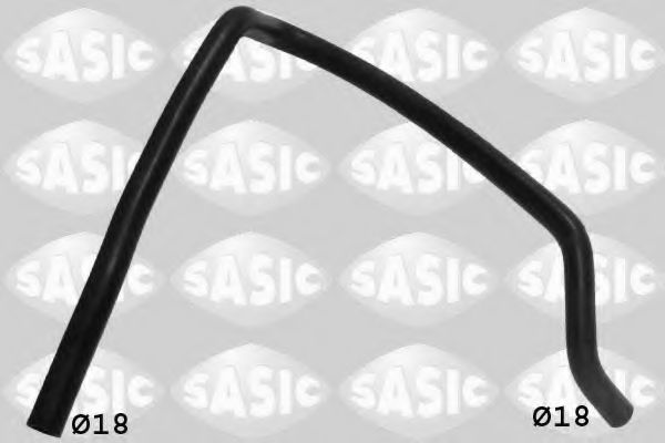 Патрубок радиатора SASIC 3400129