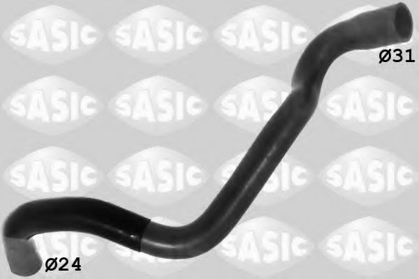 Патрубок радиатора SASIC 3400137
