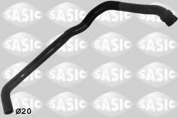 Патрубок радиатора SASIC 3400143