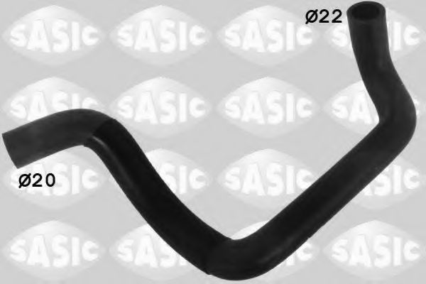Патрубок радиатора SASIC 3400144
