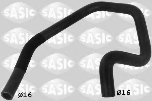 Патрубок радиатора SASIC 3400146
