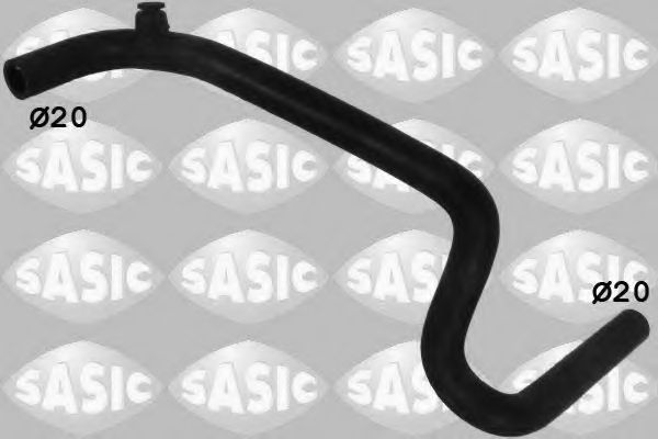 Патрубок радиатора SASIC 3400166