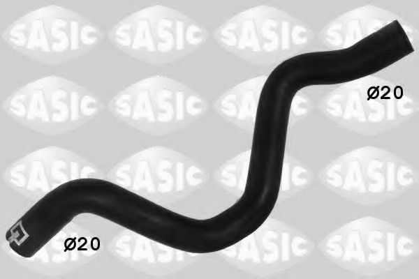 Патрубок радиатора SASIC 3404037