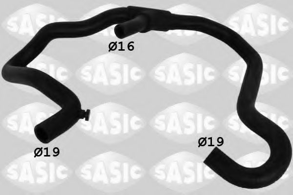Патрубок радиатора SASIC 3404039