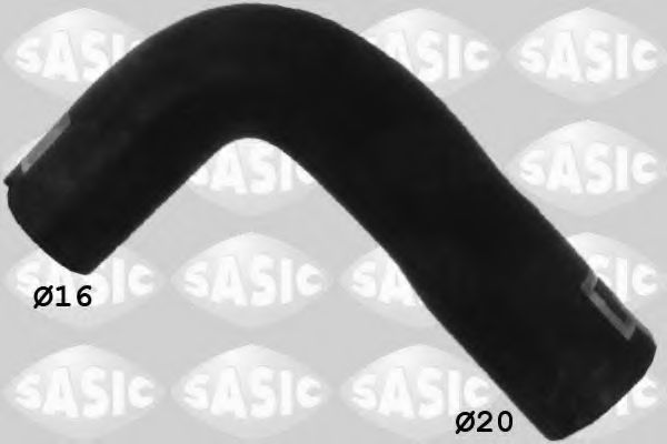 Патрубок радиатора SASIC 3404048
