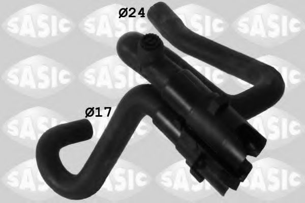 Патрубок радиатора SASIC 3404090