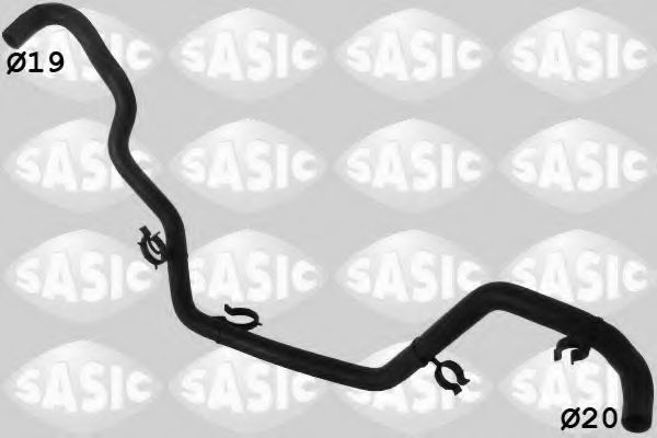 Патрубок радиатора SASIC 3404097