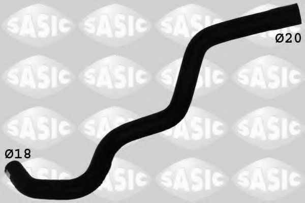 Патрубок радиатора SASIC 3404102