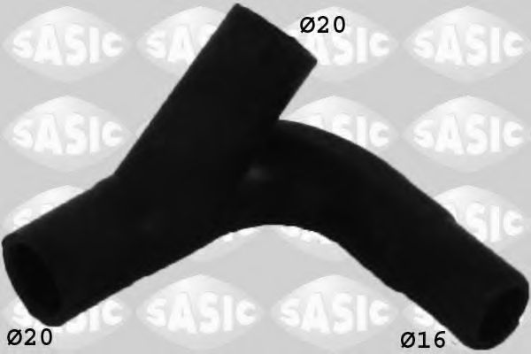 Патрубок радиатора SASIC 3404103