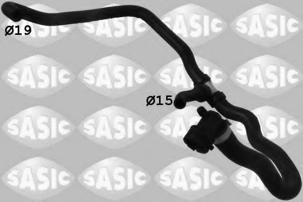 Патрубок радиатора SASIC 3404138