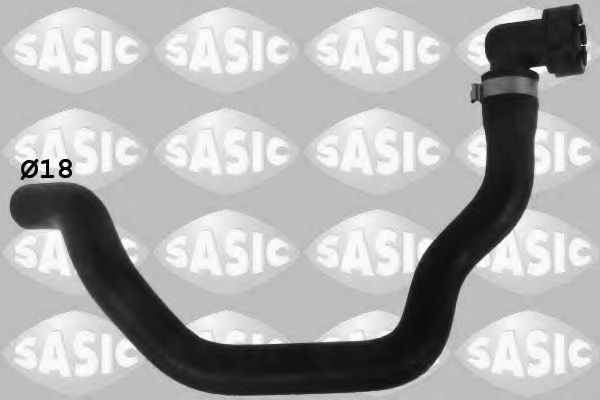 Патрубок радиатора SASIC 3404141