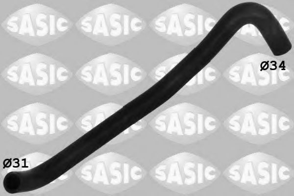 Патрубок радиатора SASIC 3404145