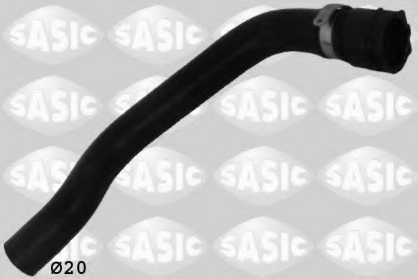 Патрубок радиатора SASIC 3406039