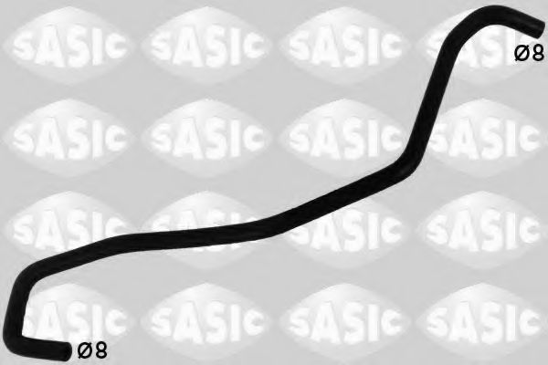 Патрубок радиатора SASIC 3406045