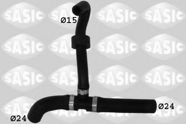 Патрубок радиатора SASIC 3406051