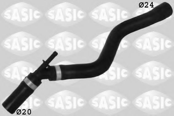 Патрубок радиатора SASIC 3406063