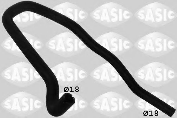 Патрубок радиатора SASIC 3406068