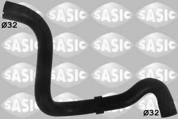 Патрубок радиатора SASIC 3406150
