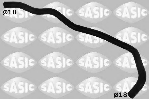Патрубок радиатора SASIC 3406168