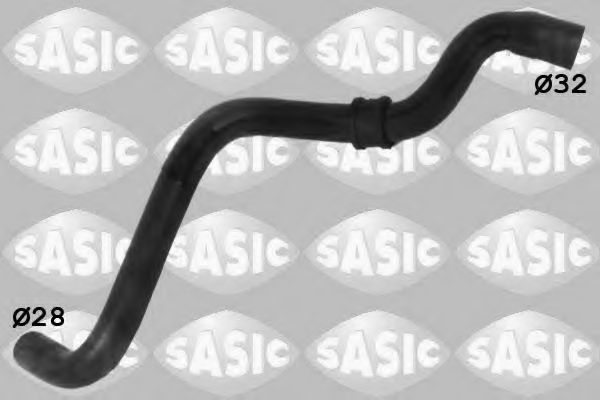 Патрубок радиатора SASIC 3400183