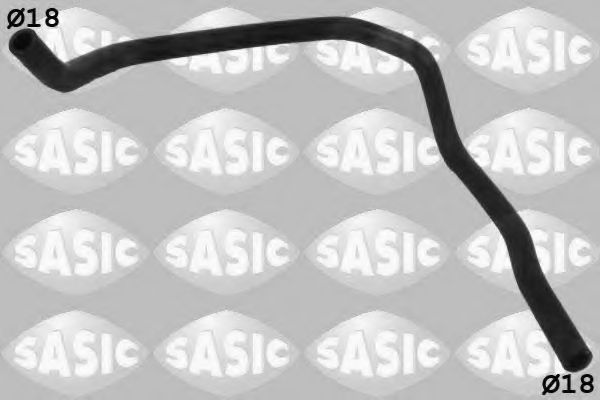 Патрубок радиатора SASIC 3400189