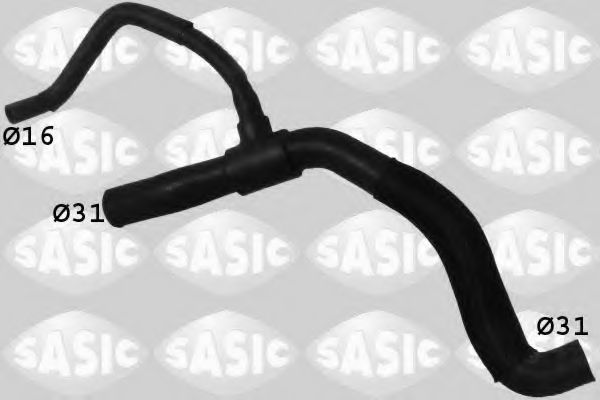 Патрубок радиатора SASIC 3404106