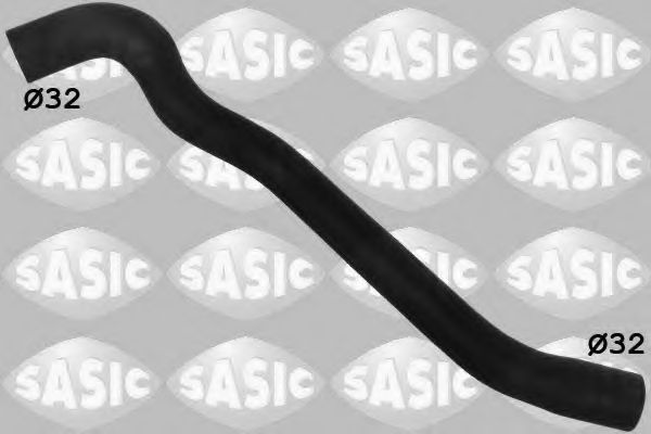 Патрубок радиатора SASIC 3406171