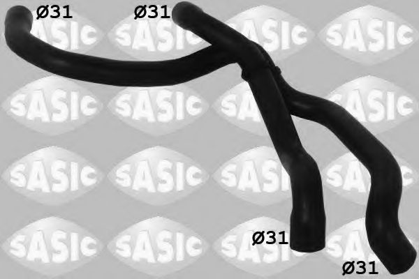 Патрубок радиатора SASIC 3406173