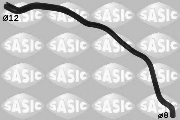 Патрубок радиатора SASIC 3406182