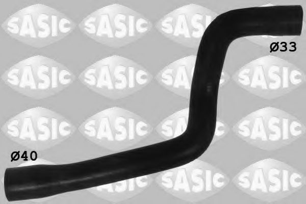 Патрубок радиатора SASIC 3406190