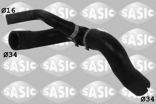 Патрубок радиатора SASIC 3406210