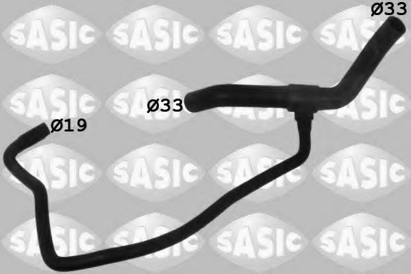 Патрубок радиатора SASIC 3406218