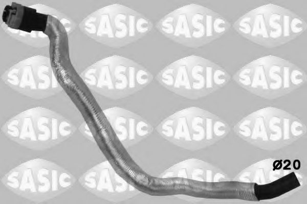 Патрубок радиатора SASIC 3406227