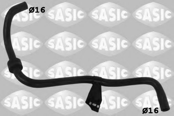 Патрубок радиатора SASIC 3406228