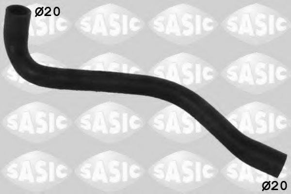 Патрубок радиатора SASIC 3406243