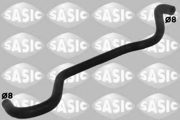 Патрубок радиатора SASIC 3406245