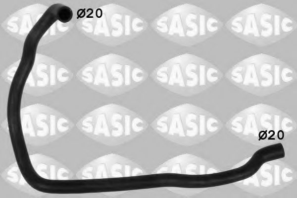 Патрубок радиатора SASIC 3406255