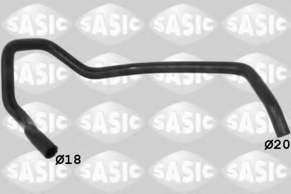 Патрубок радиатора SASIC 3400193