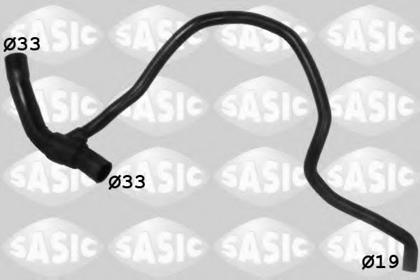 Патрубок радиатора SASIC 3406267