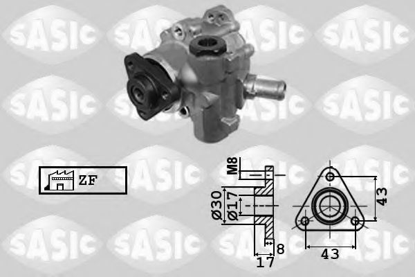 Насос гидроусилителя руля SASIC 7076078