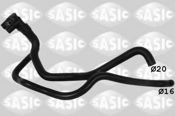 Патрубок радиатора SASIC 3400194