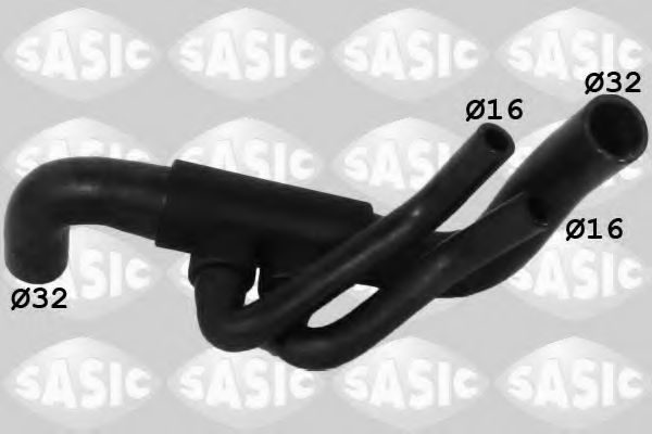 Патрубок радиатора SASIC 3400196