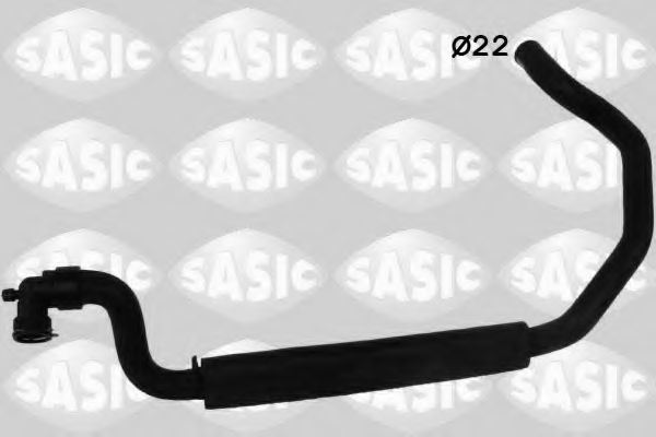 Патрубок радиатора SASIC 3400197