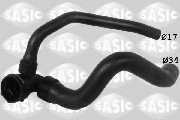 Патрубок радиатора SASIC 3406275
