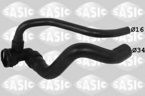 Патрубок радиатора SASIC 3406278