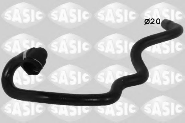 Патрубок радиатора SASIC 3406280